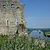 Blick von der Ruine Donaustauf ins Donautal