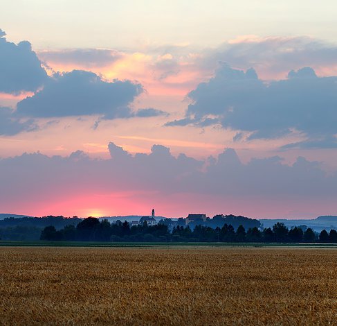 Erbach - Sonnenuntergang