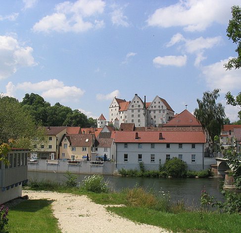 Scheer - Johannislaube mit Schloss