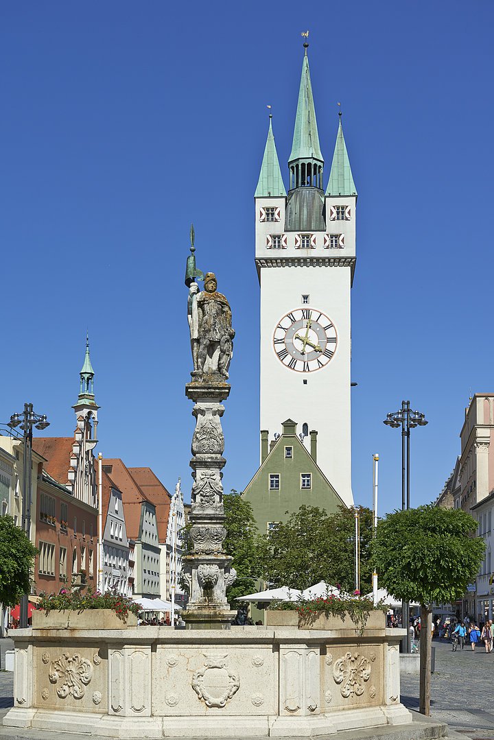 Straubing - Tiburtiusbrunnen