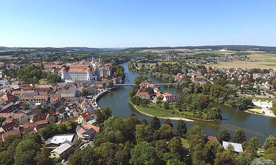 Neuburg - Luftbild